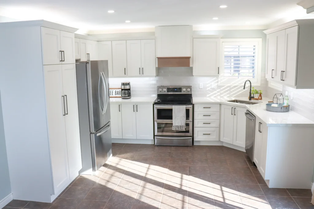 Refaced Kitchen Renovation, Burlington Ontario