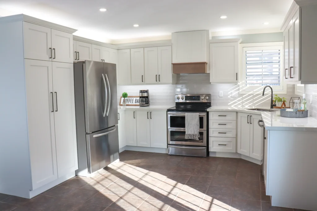 Refaced Kitchen Renovation, Burlington Ontario