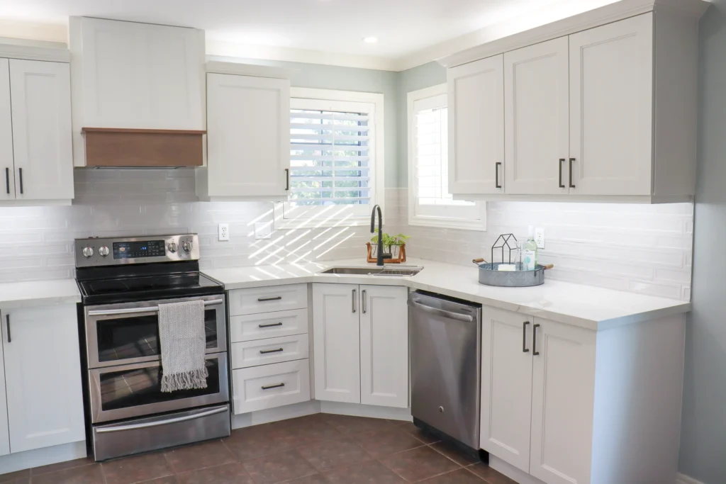 Refaced Kitchen Renovation, Burlington Ontario