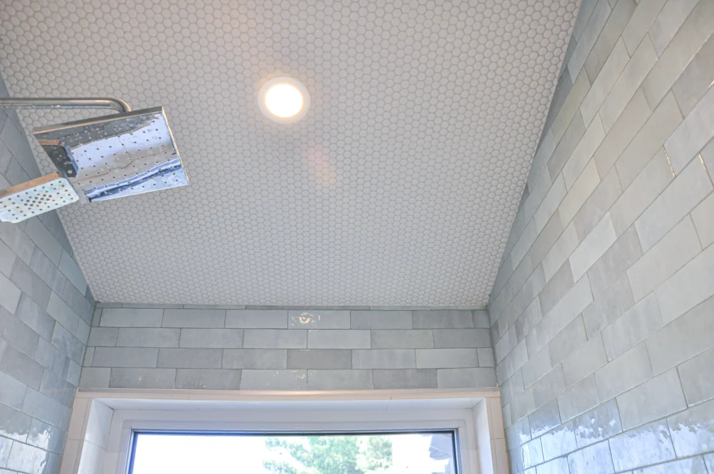 light grey bathroom vanity, bathroom renovation burlington